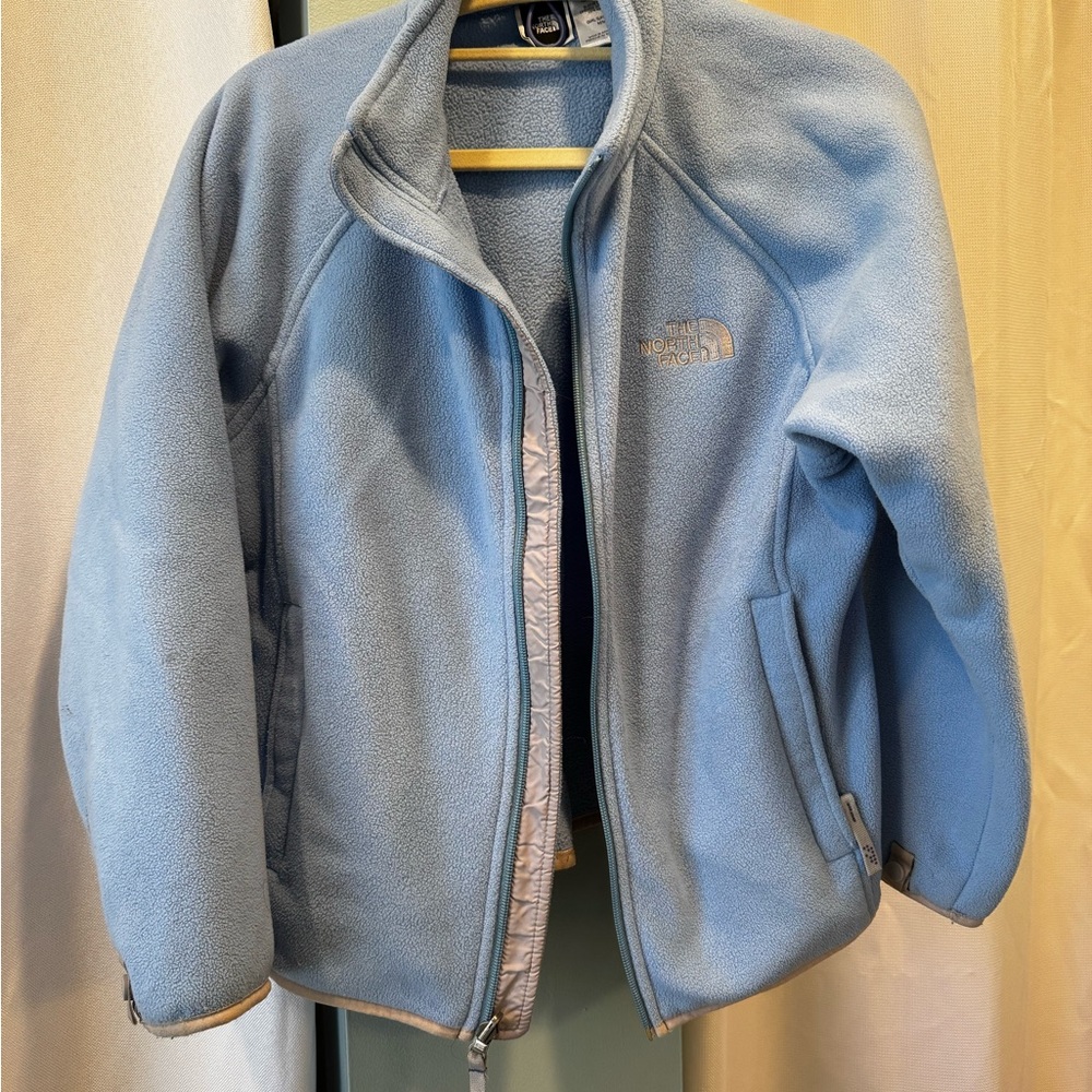 The North Face Kids Light Blue Fleece Jacket